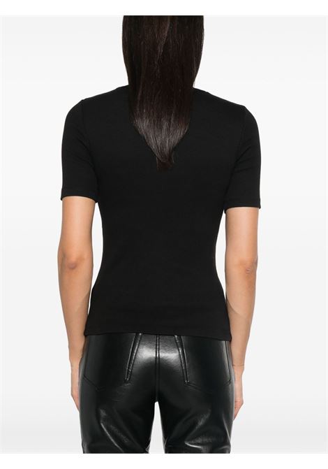 t-shirt alessia donna nera ANINE BING | A-08-10315BLK26